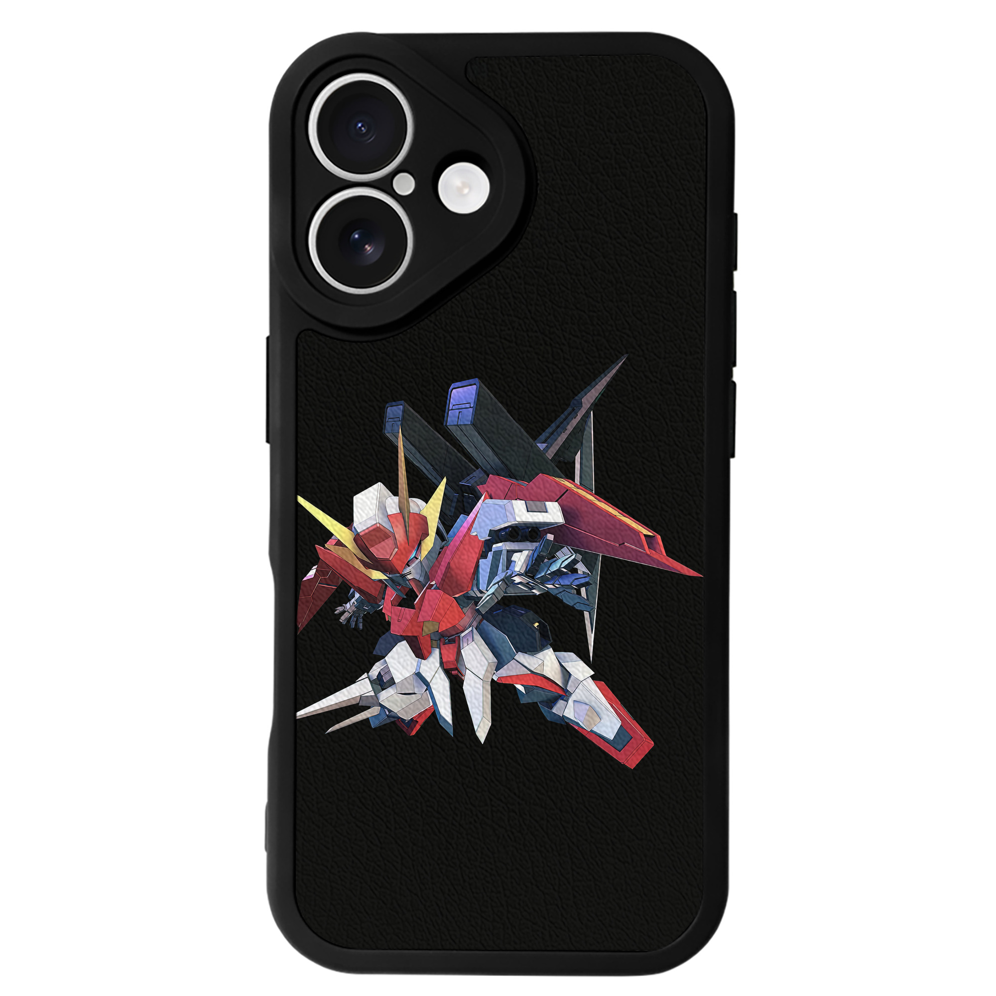 （画像用） 機動戦士ガンダム Mobile Suit Gundam 【iPhone 16シリーズ対応】シリコンスマホケース（レザー調） 材質：シリコン